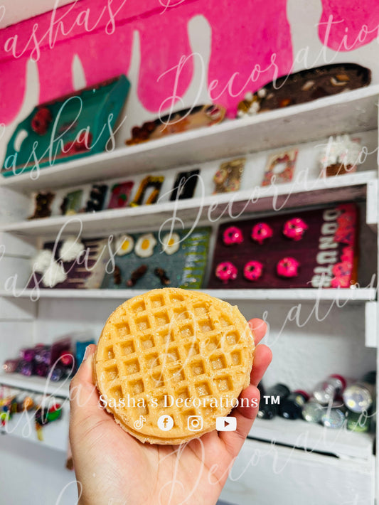Faux Waffle Topper Piece (Quantity 1) PREORDER