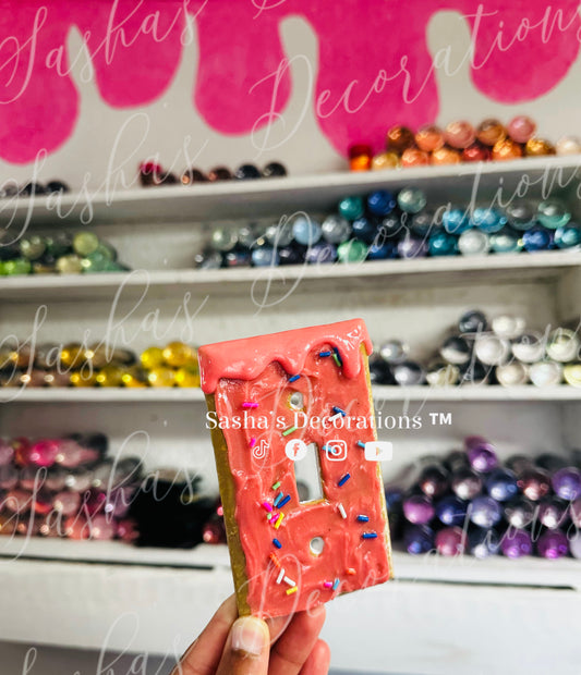 Strawberry Milkshake Breakfast Outlet Cover PREORDER (multiple options available)