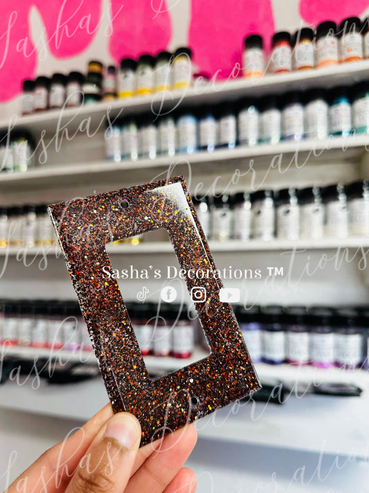 Brown Glitter Switch/ Outlet Cover PREORDER