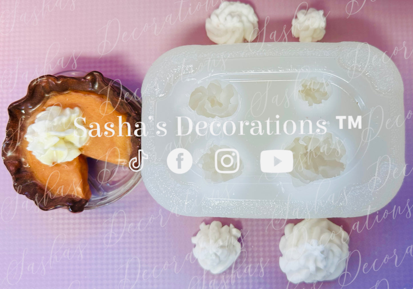 Small Whipped Toppings Mold PREORDER