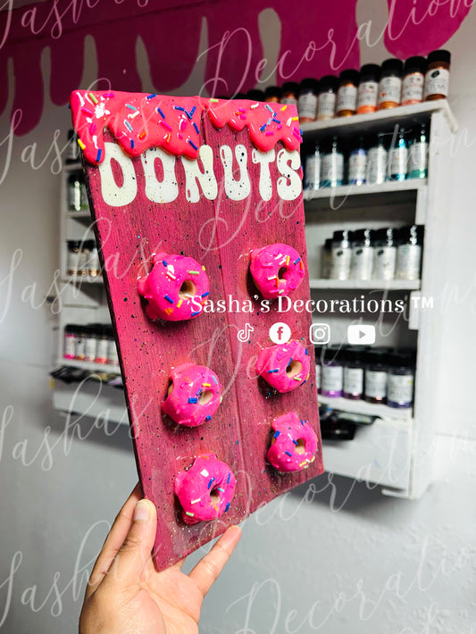 Donuts Wooden Wall Decor