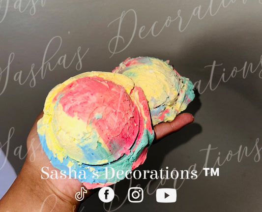 Faux Sherbet Ice Cream Scoop Quantity 1 (no epoxy)PREORDER