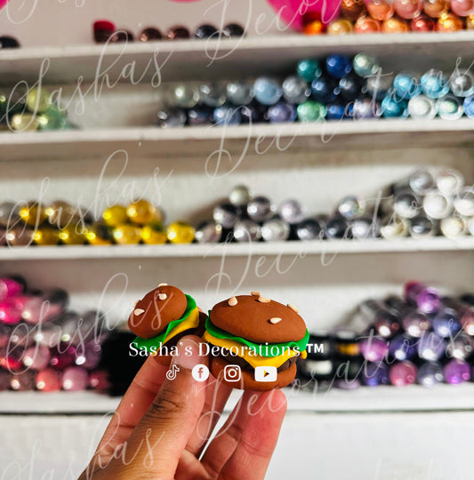 Mini Faux Burger Sliders w/ Cheese Slice (2 options) PREORDER