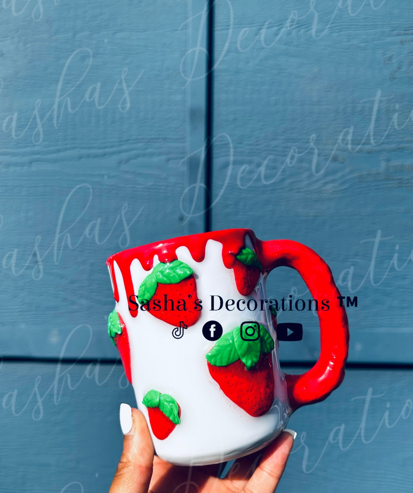 Strawberry 3D Ceramic Mug Preorder