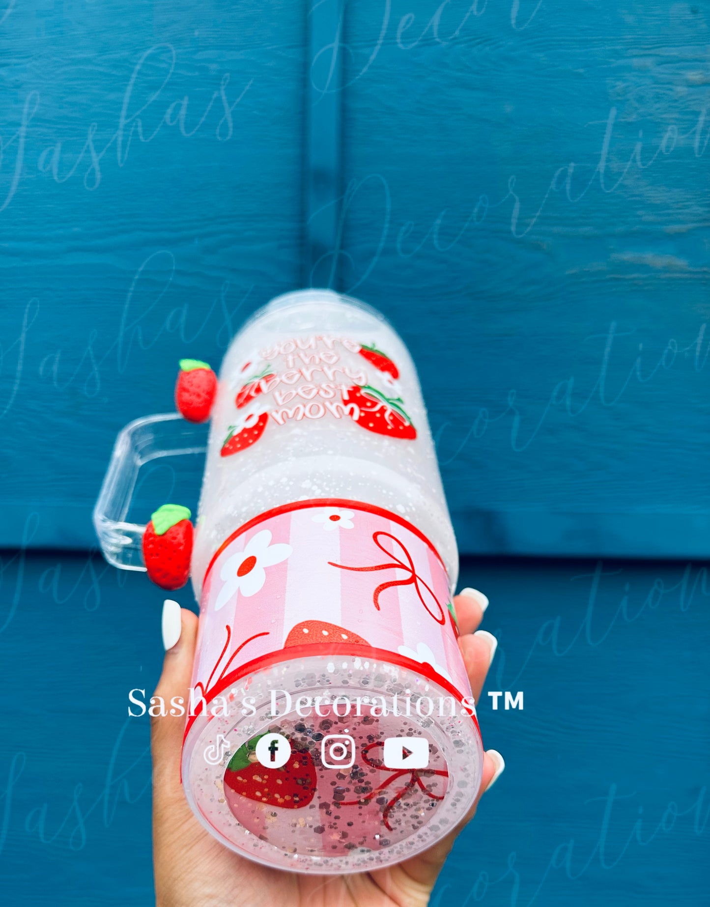 You’re The Berry Best Mom 40 oz Snow Globe Tumbler Cup