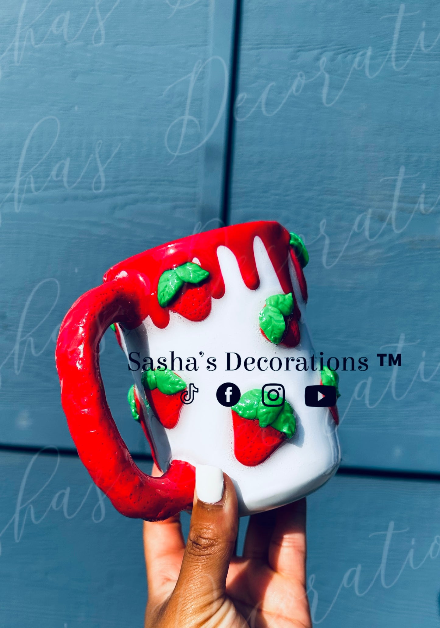 Strawberry 3D Ceramic Mug Preorder