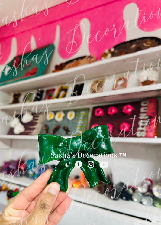 Ribbon Bow Topper Piece (Quantity 1, Multiple Colors Available)