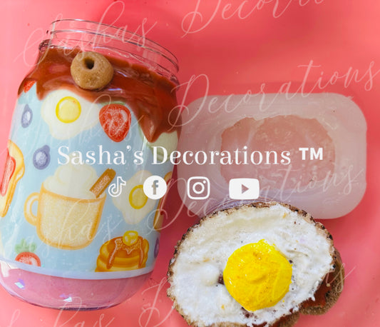 Faux Sunny Side Up Egg Mold PREORDER
