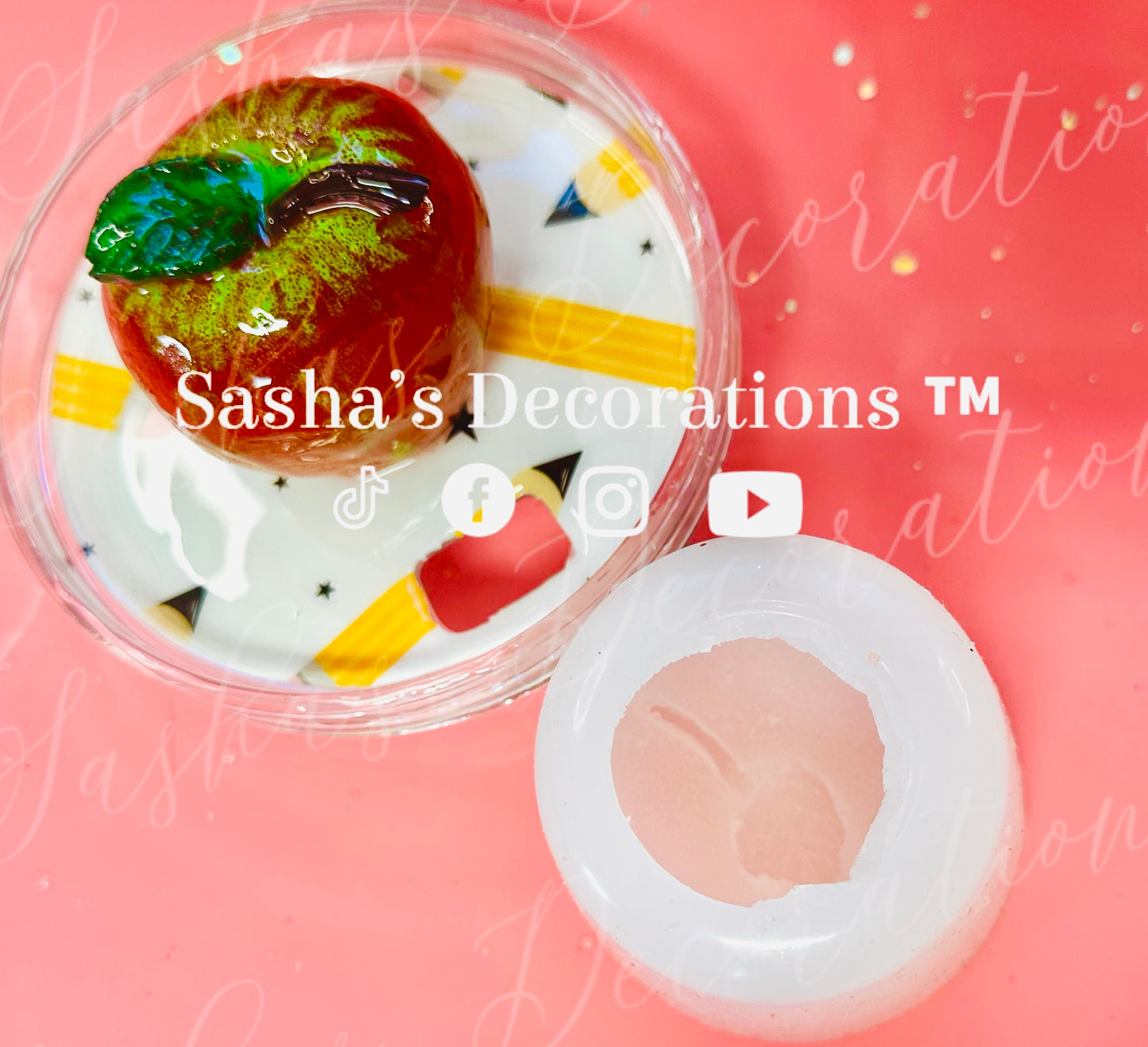 Mini Apple Topper Mold PREORDER