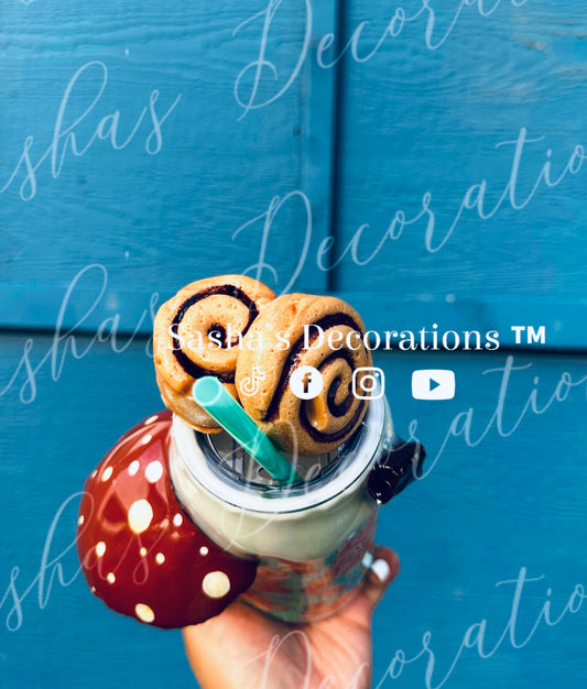 Cinnamon Bunny 3D Snow Globe Tumbler Cup