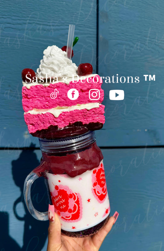 Jesus Loves You 3D Cake Snow Globe Tumbler Cup