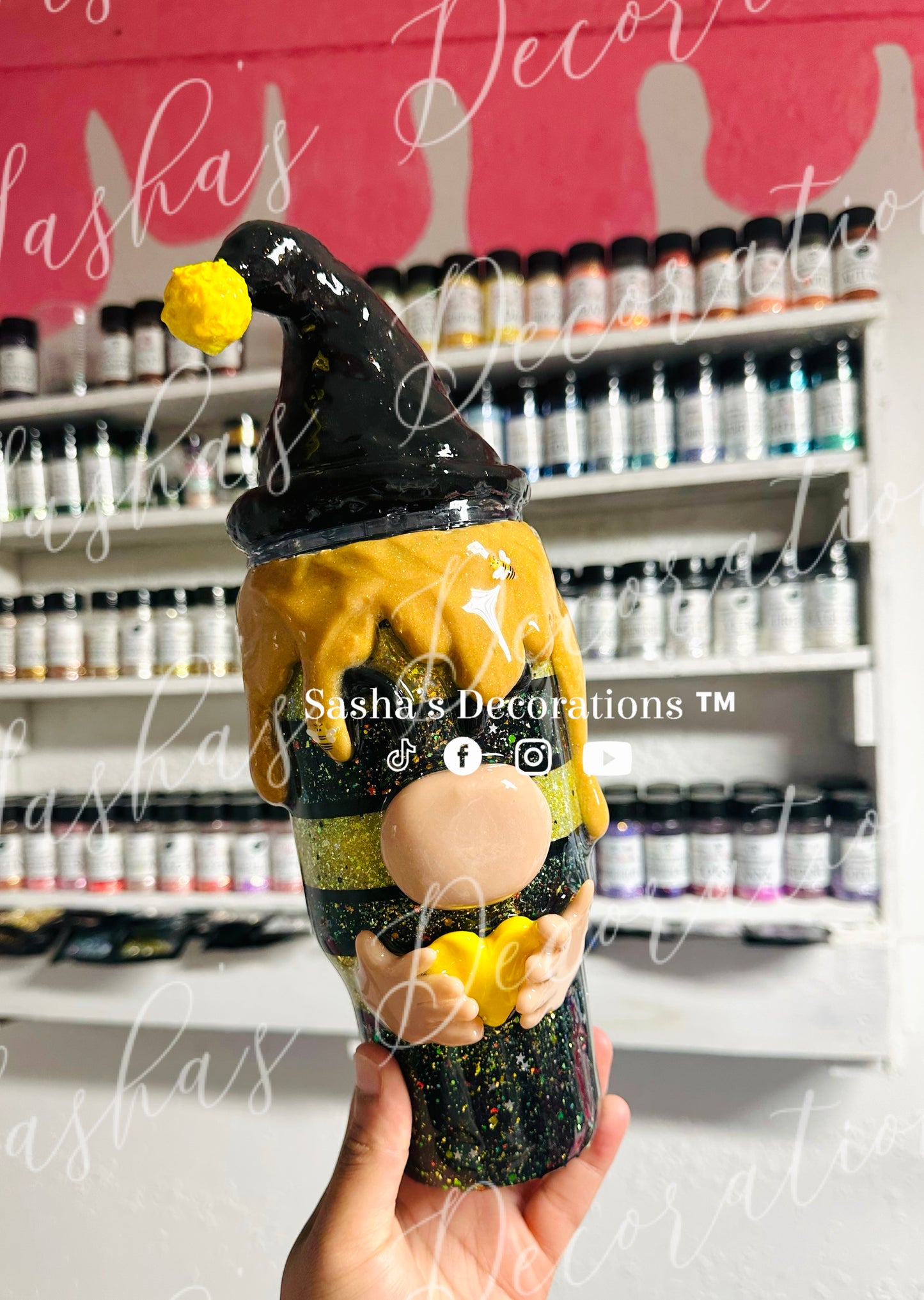 Bee Gnome w/ Hat TUTORIAL