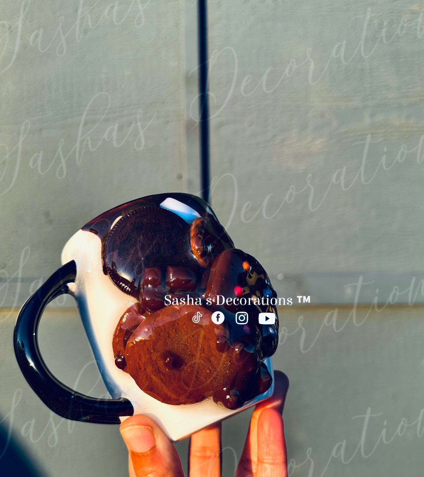 Chocolates 3D Ceramic Mug w/ Spoon