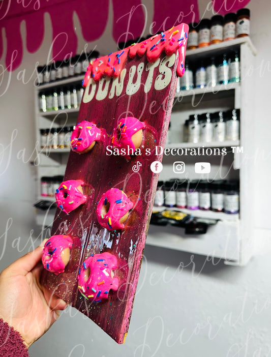 Donuts Wooden Wall Decor