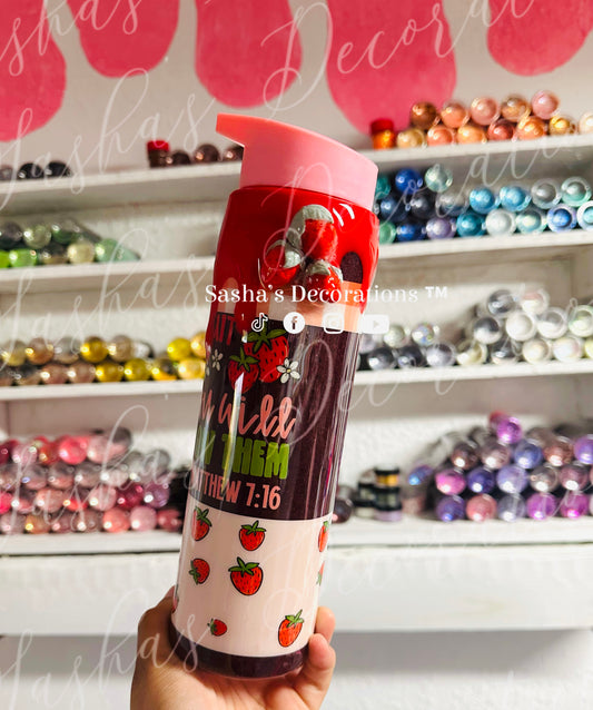 By Their Fruit You Will Know Them Snow Globe Hydro Tumbler Cup