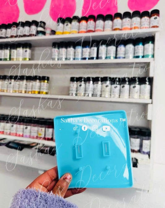 Purple Glitter Outlet/ Switch Cover PREORDER