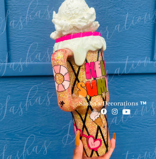 Ice Cream 40 oz Tumbler