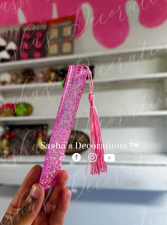 Strawberry Pink Bookmark w/ Tassel PREORDER