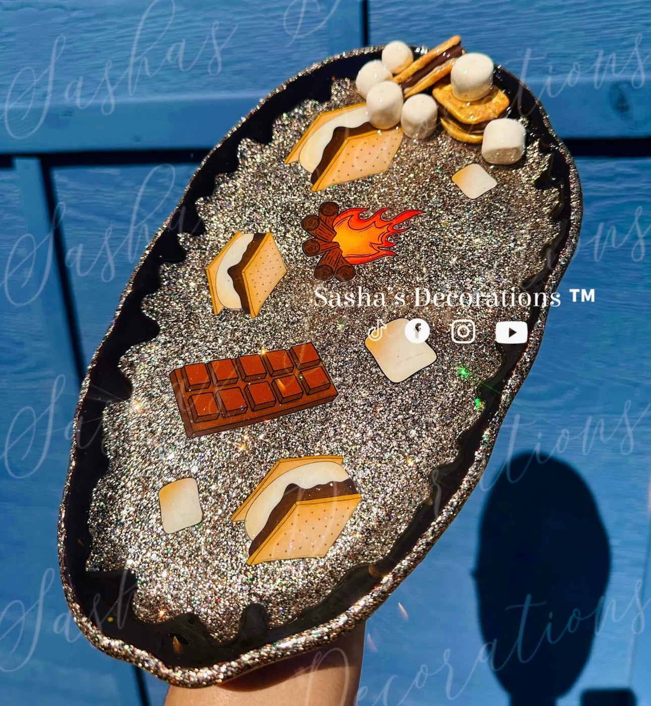 S’mores Tray w/ 3D pieces