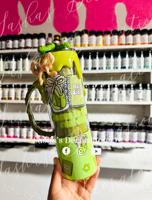 Jesus Is The Real Deal Storyboard Tumbler Cup