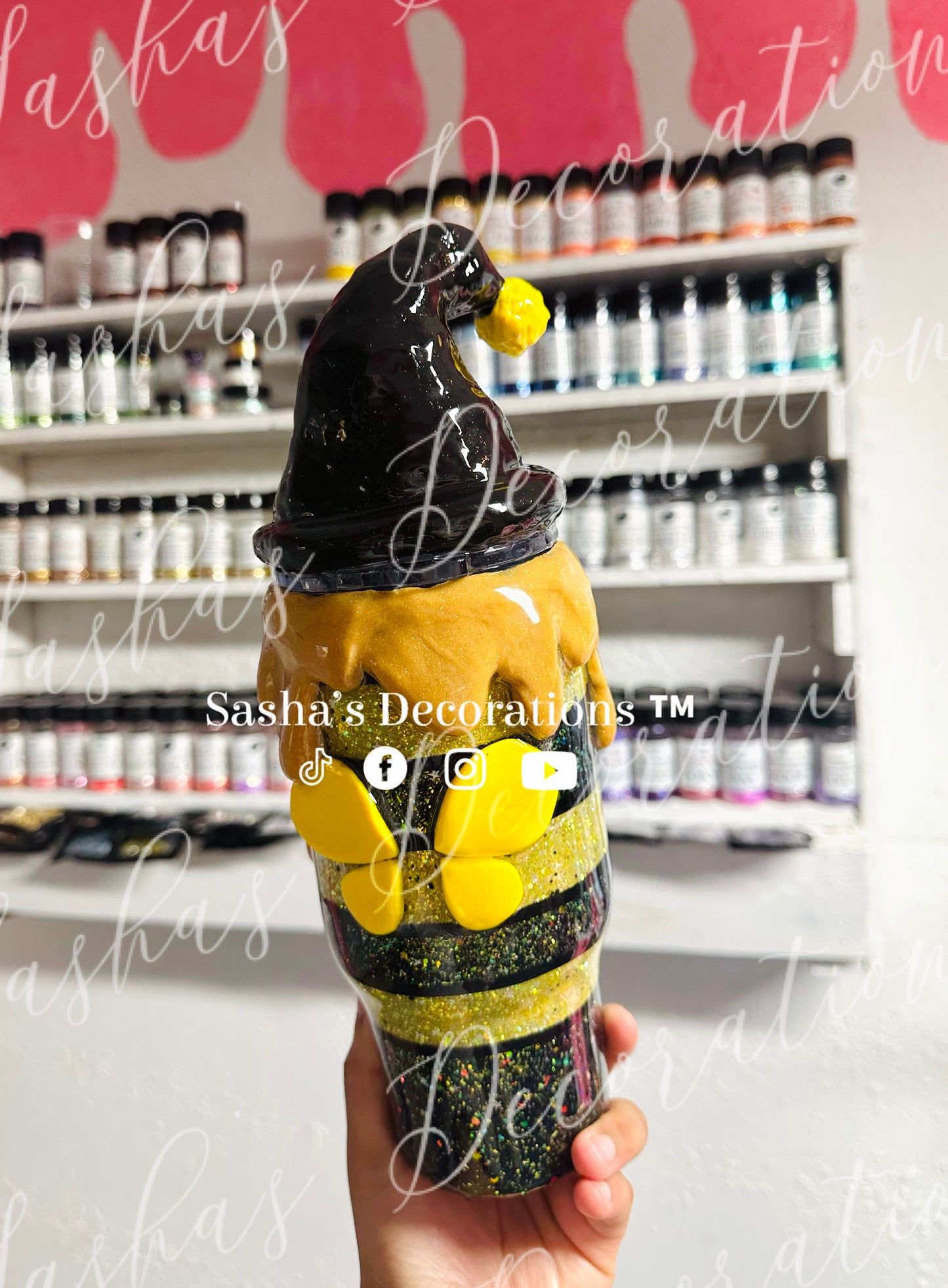 Bee Gnome w/ Hat TUTORIAL