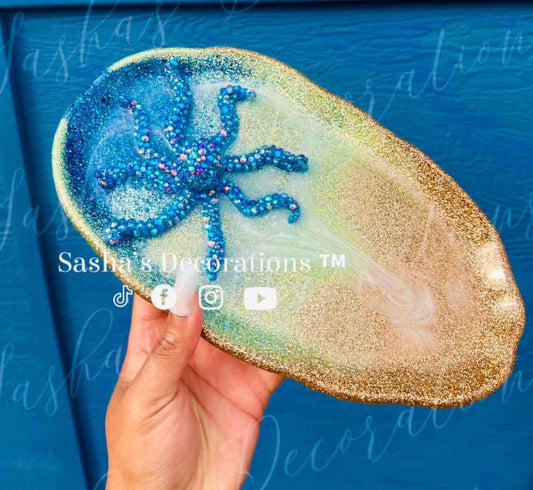 Beach Octopus 3D Tray