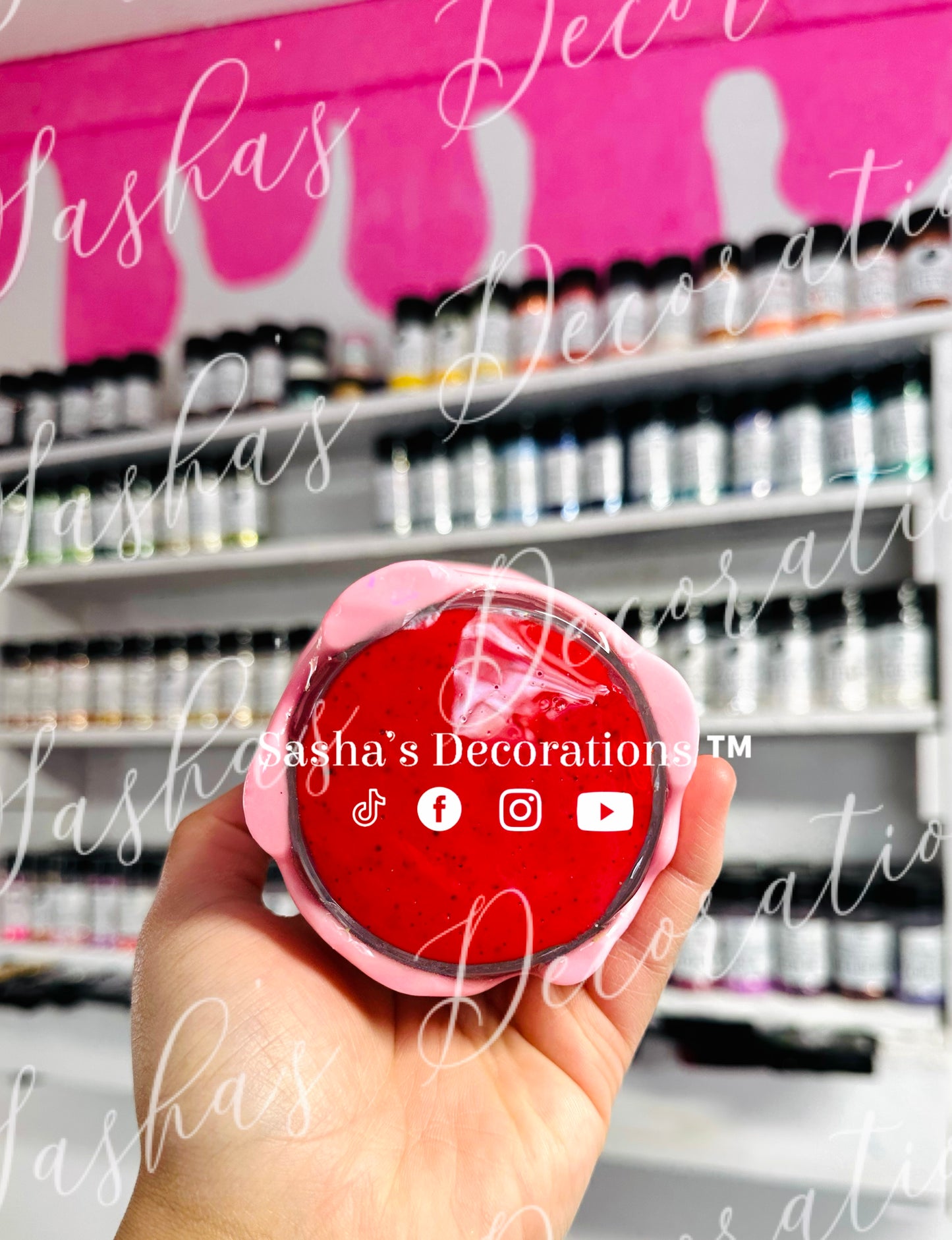 Valentine’s Watermelon Snow Globe TUTORIAL