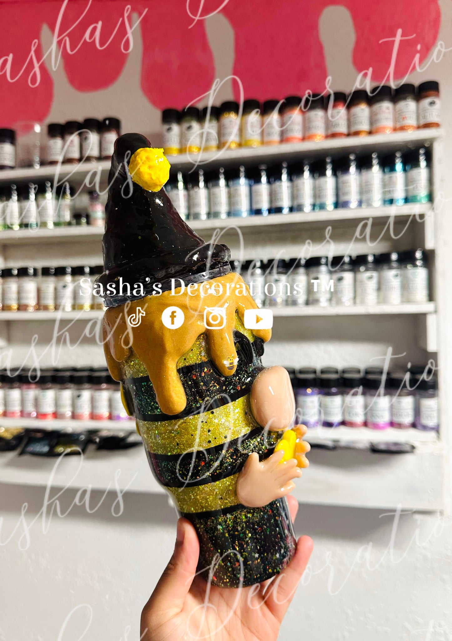 Bee Gnome w/ Hat TUTORIAL