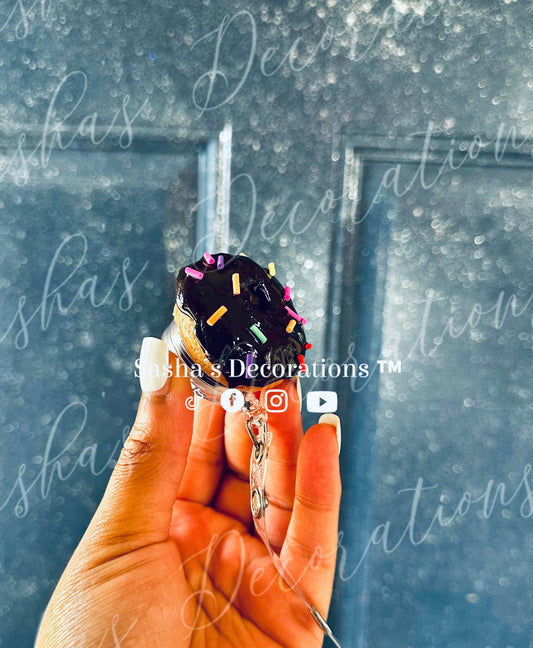 Chocolate 3D Donut Badge Reel