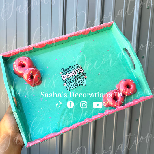 Feed Me Donuts 3D Tray