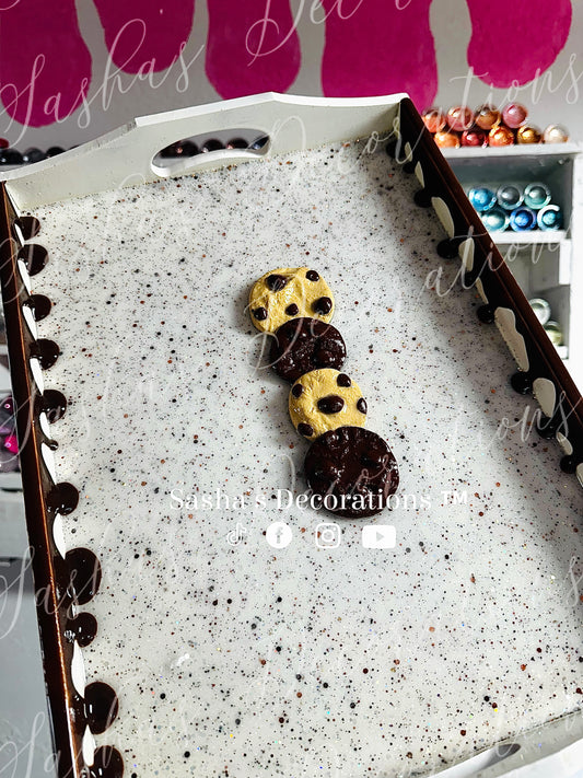 Cookie Tray 3D With Handles (3 Cookie Options) PREORDER