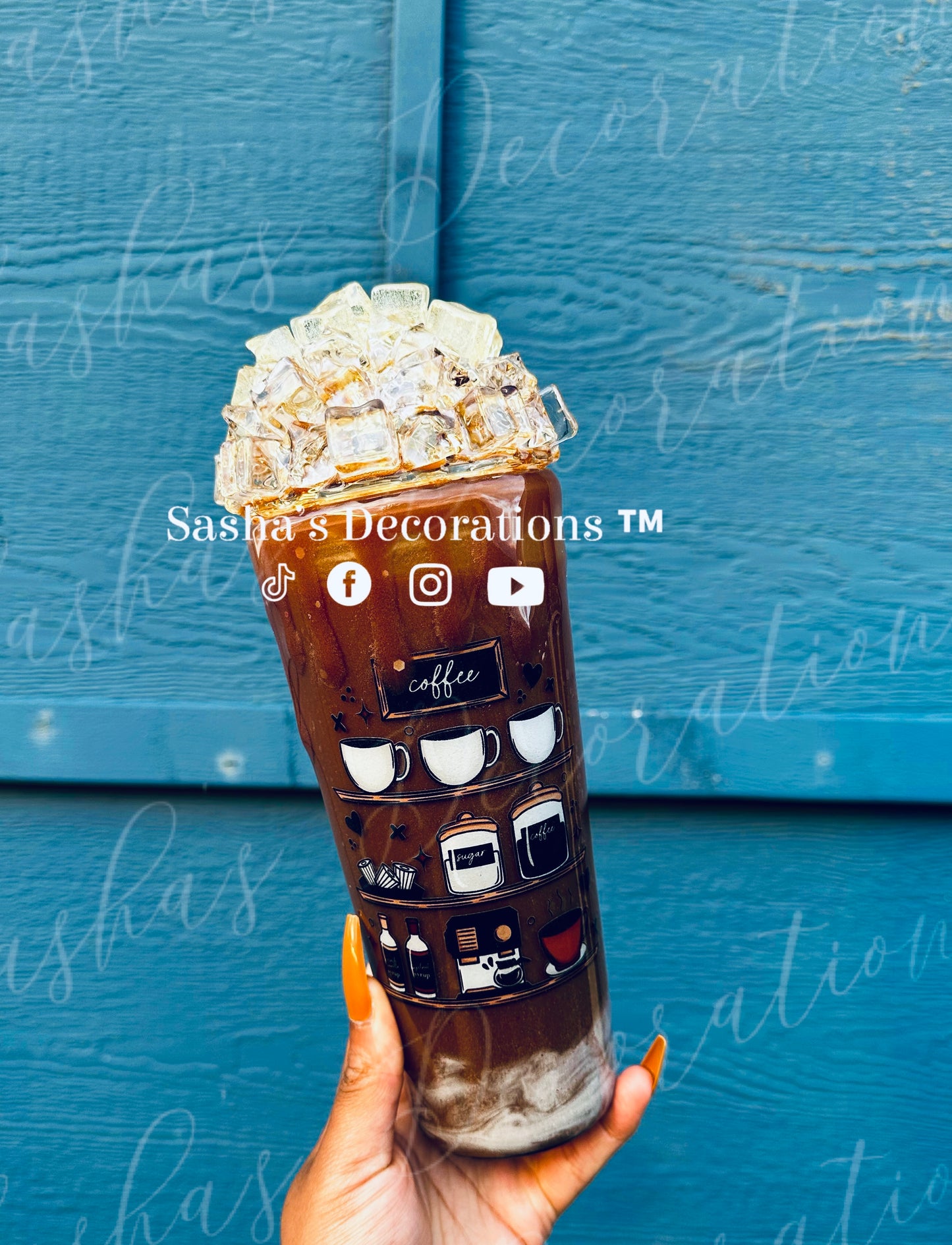 Ice Coffee Snow Globe PREORDER
