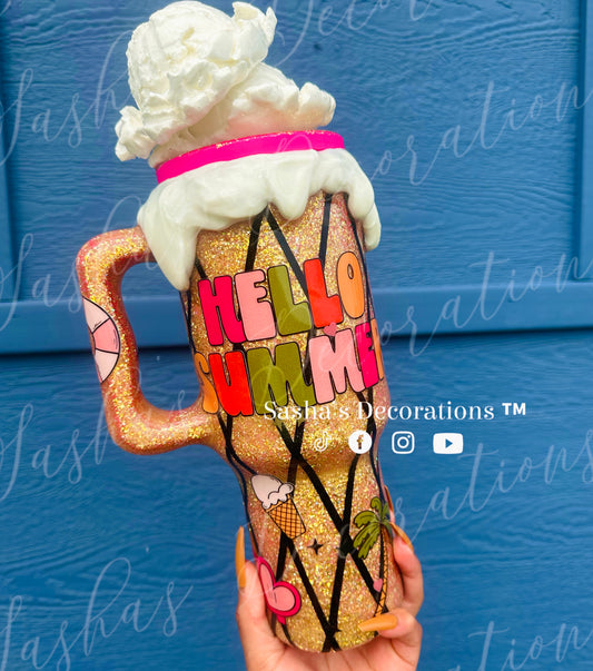 Ice Cream 40 oz Tumbler