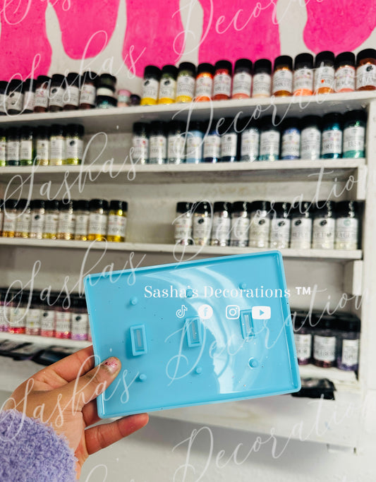 Green Glitter Outlet/ Switch Cover PREORDER