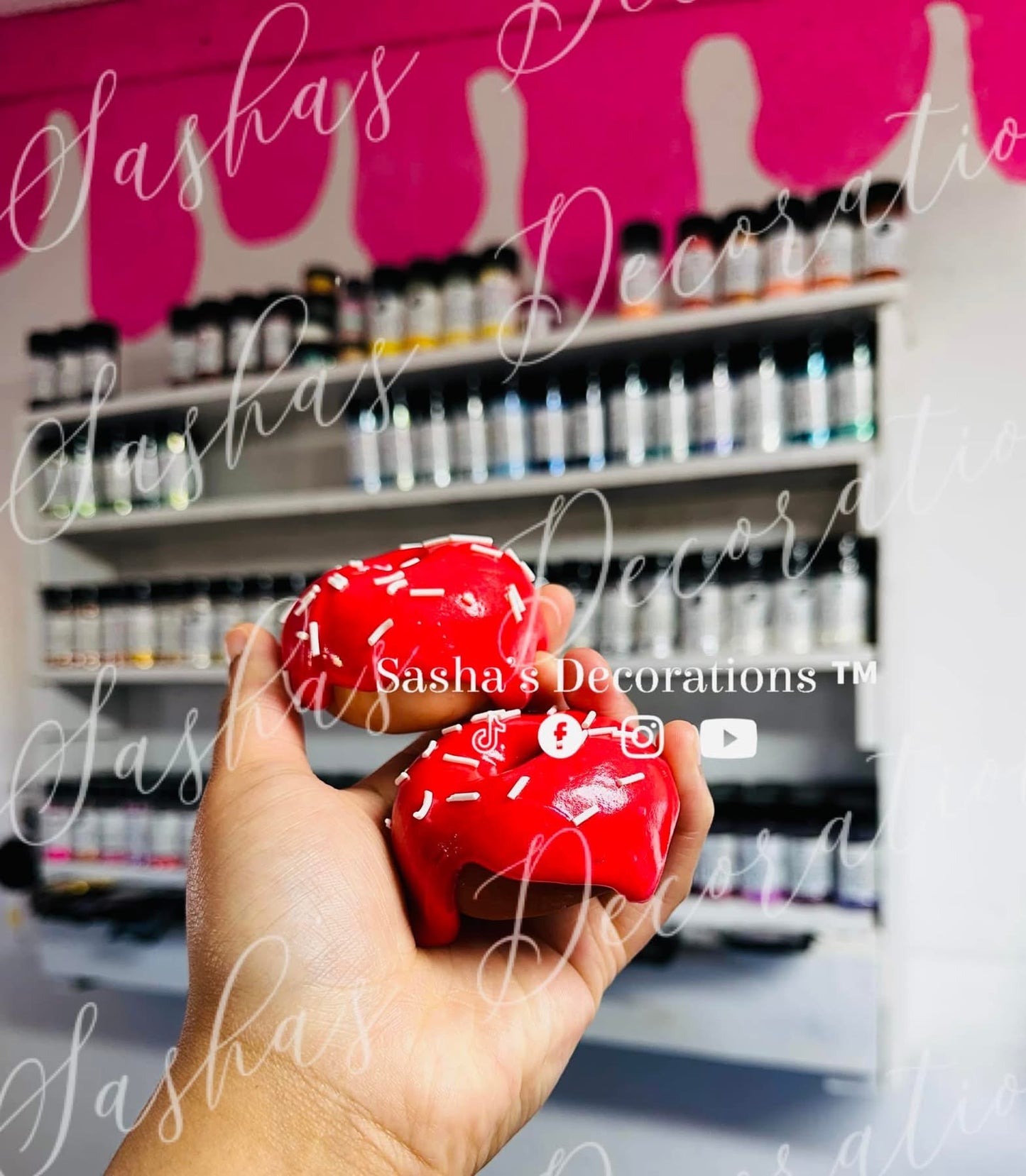 Faux Mini Donuts Quantity 2 PREORDER