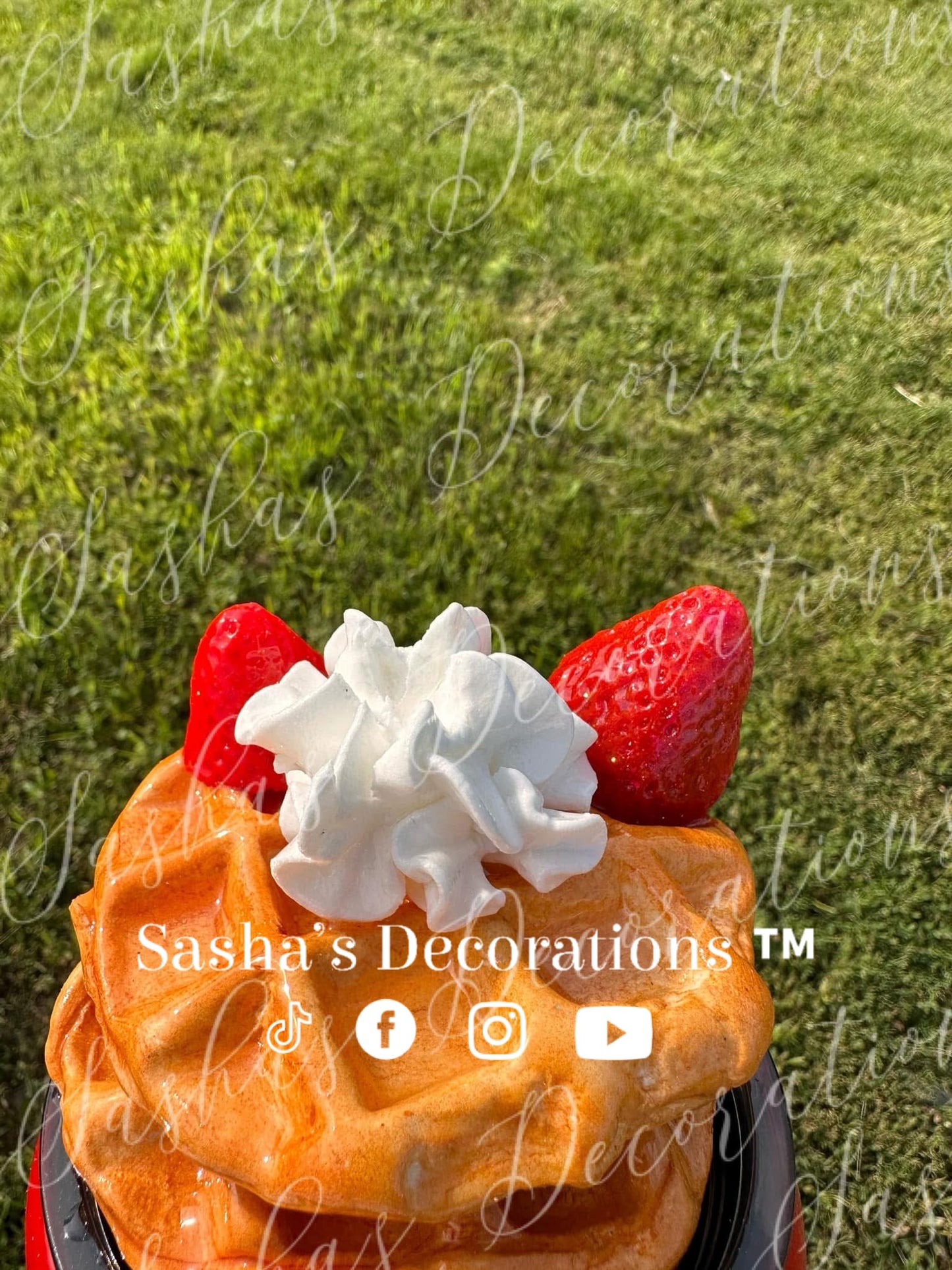 Waffle Topper Pieces PREORDER (Must assemble)