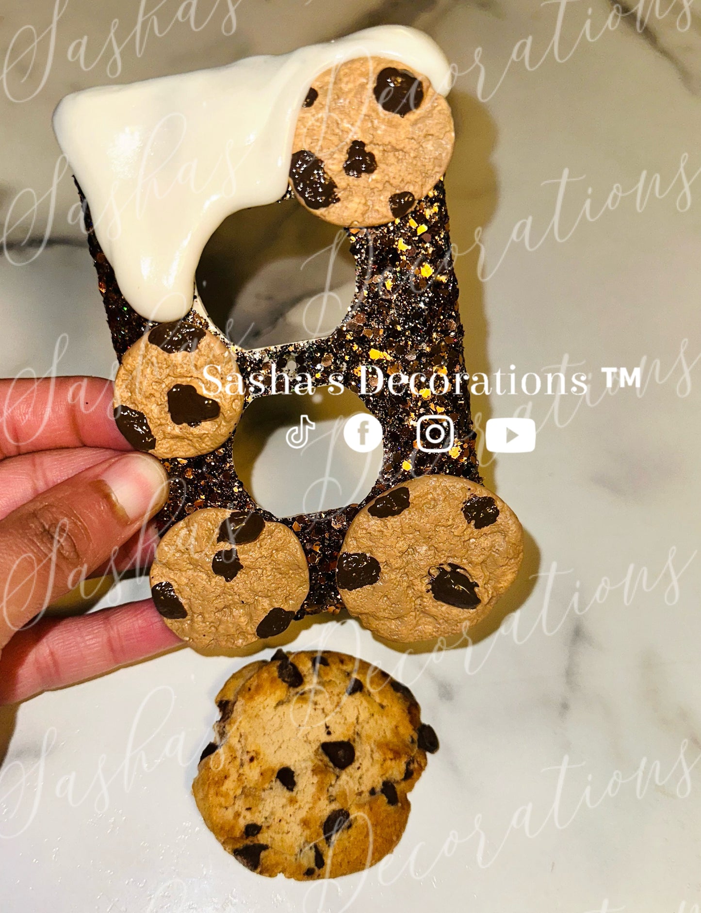 3D Cookies and Milk Outlet OR Switch Cover PREORDER
