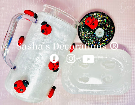Ladybug Pieces Mold PREORDER
