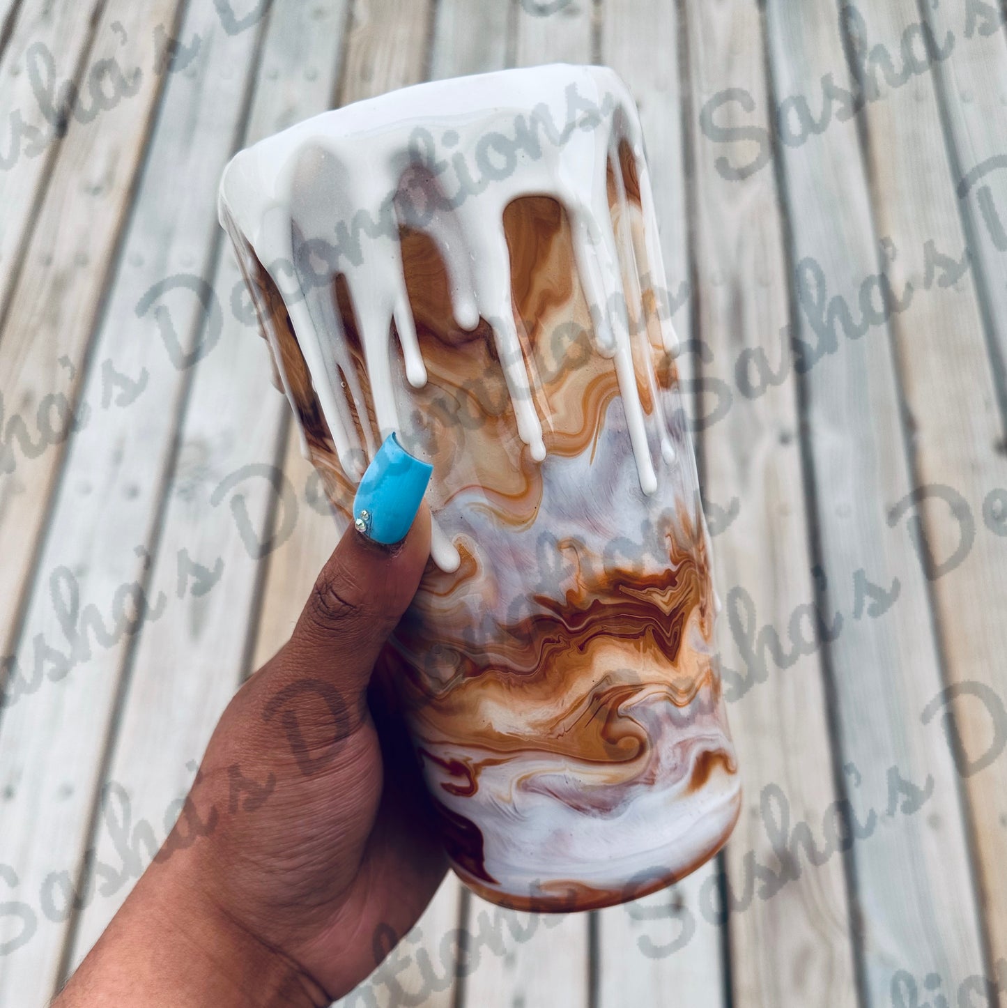 A Caramel Salted Cupcake PREORDER Tumbler