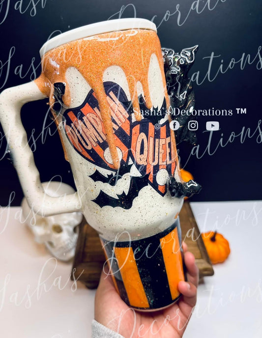 A 3D Bat Pumpkin Queen 40 oz PREORDER