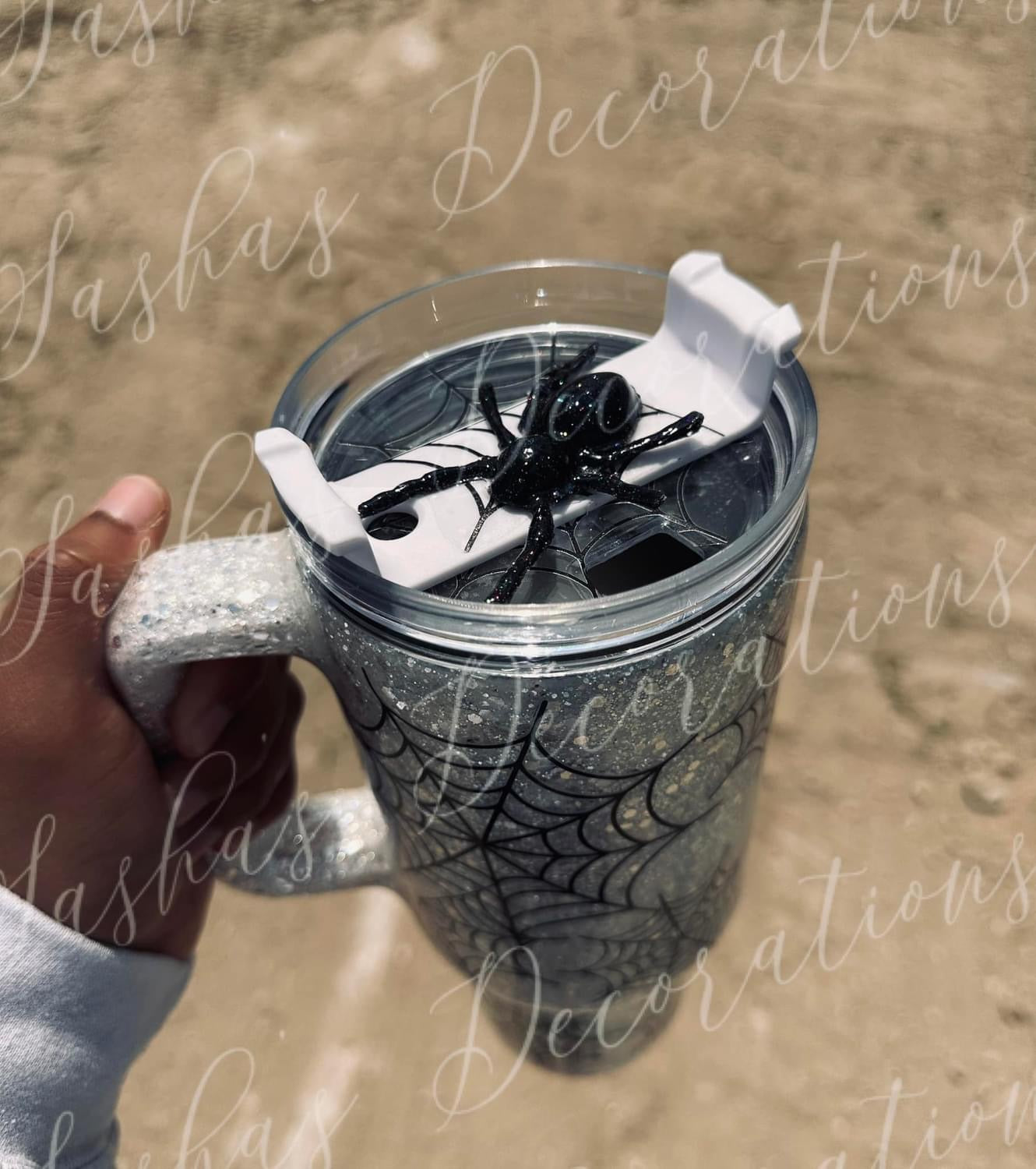 Glitter Spider Web 40 oz PREORDER