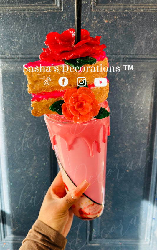 Happy Birthday Snow Globe Tumbler Cup