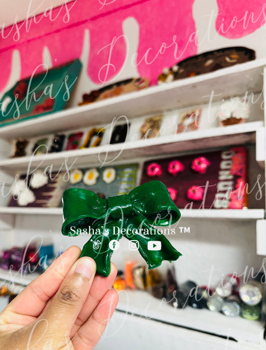 Ribbon Bow Topper Piece (Quantity 1, Multiple Colors Available)