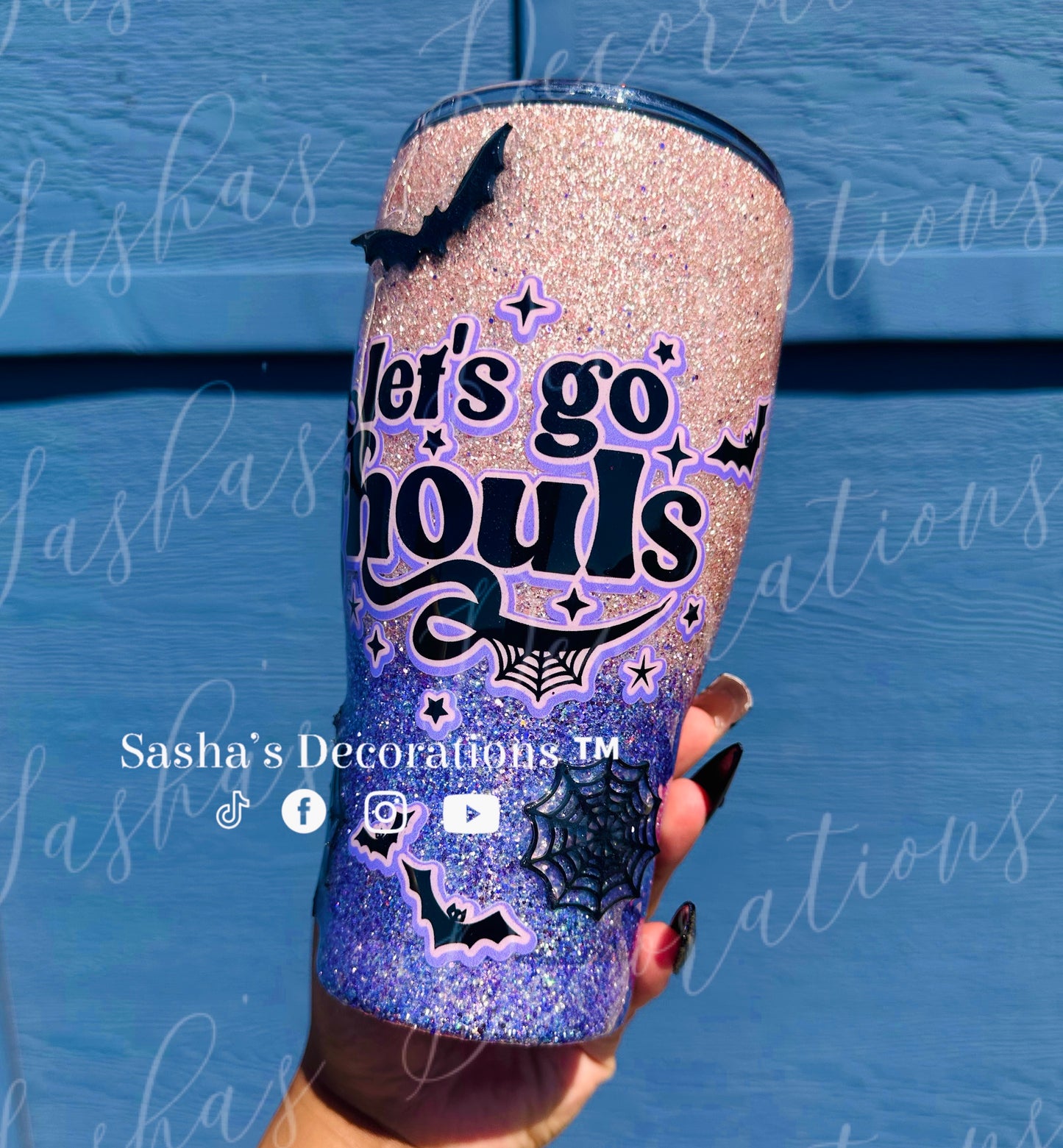 Let’s go ghouls pastel Halloween cup