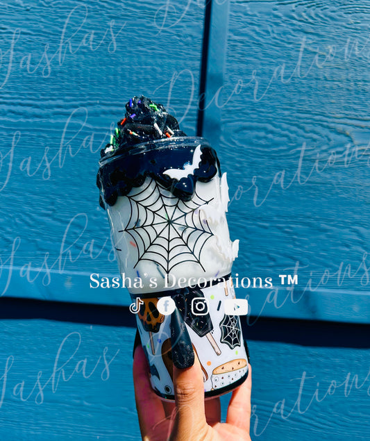 Halloween Ice Cream Snow Globe