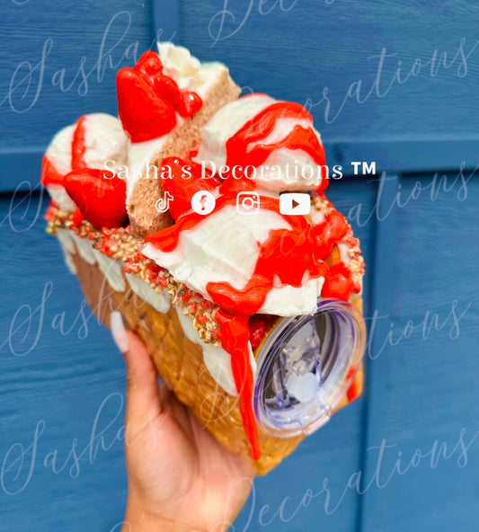 Strawberry Shortcake 3D Taco Cup