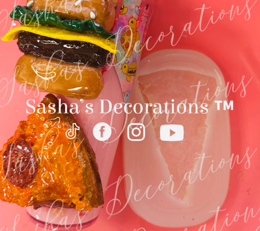 Flat-back 3D Realistic Pizza Mold PREORDER