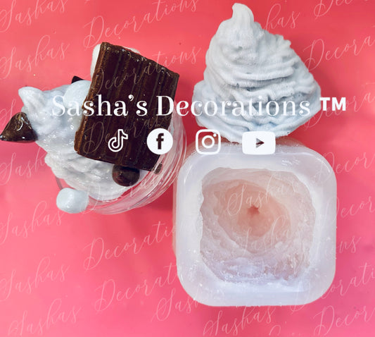 40 oz Faux Whipped Cream Mold PREORDER