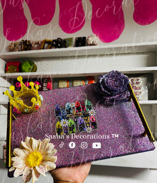 Princess 3D Epoxy Tray