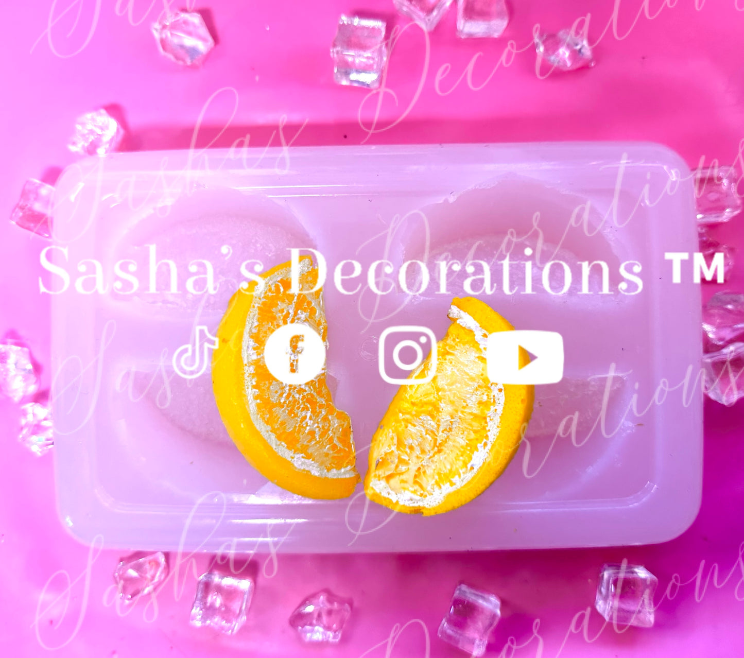 Faux Lemon/ Lime/ Orange Slices Mold PREORDER